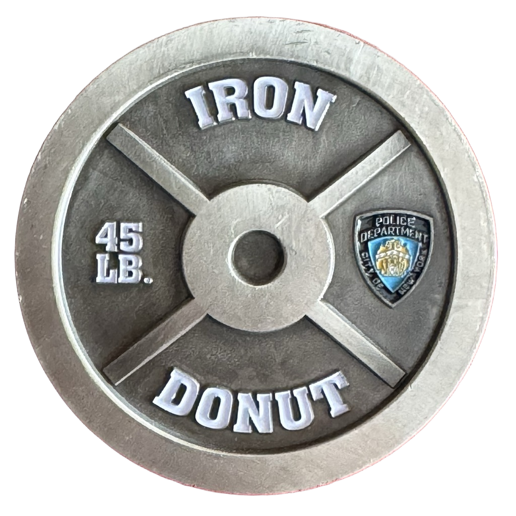 NYPD Iron Donut — front