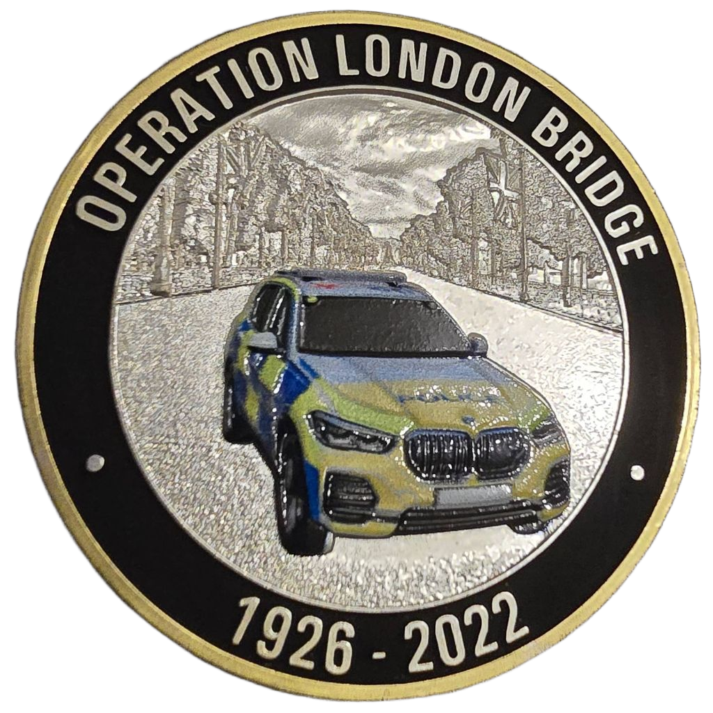 Specialist Firearms Command Challenge Coin — back
