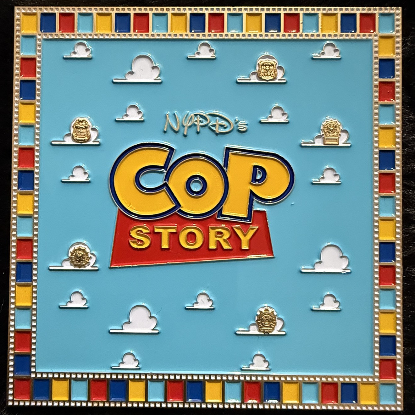 NYPD’s Cop Story (Matte Gold Variant) — front