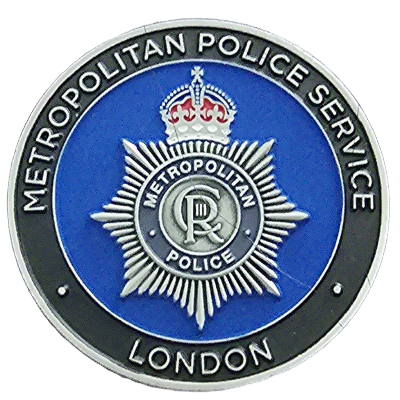 Metropolitan Police Service London Challenge Coin