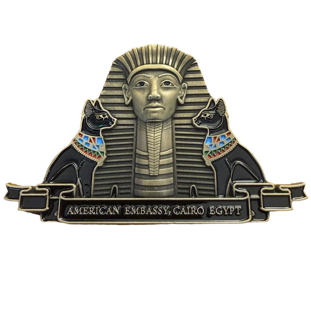 US Embassy Cairo, Egypt — front