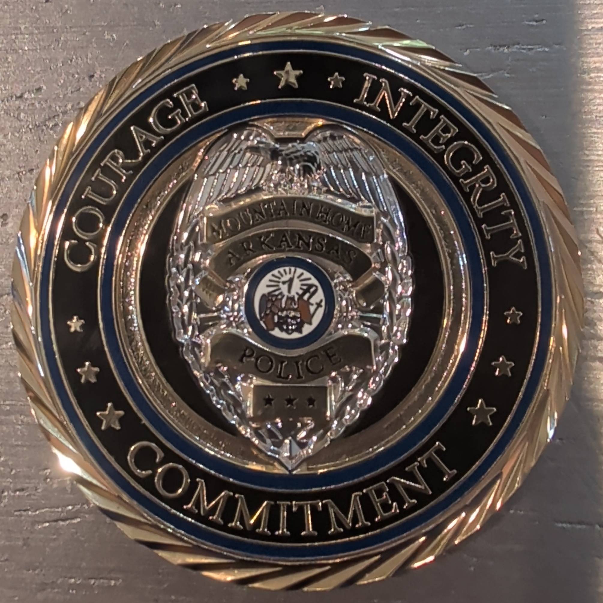 Mountain Home Police Department — front