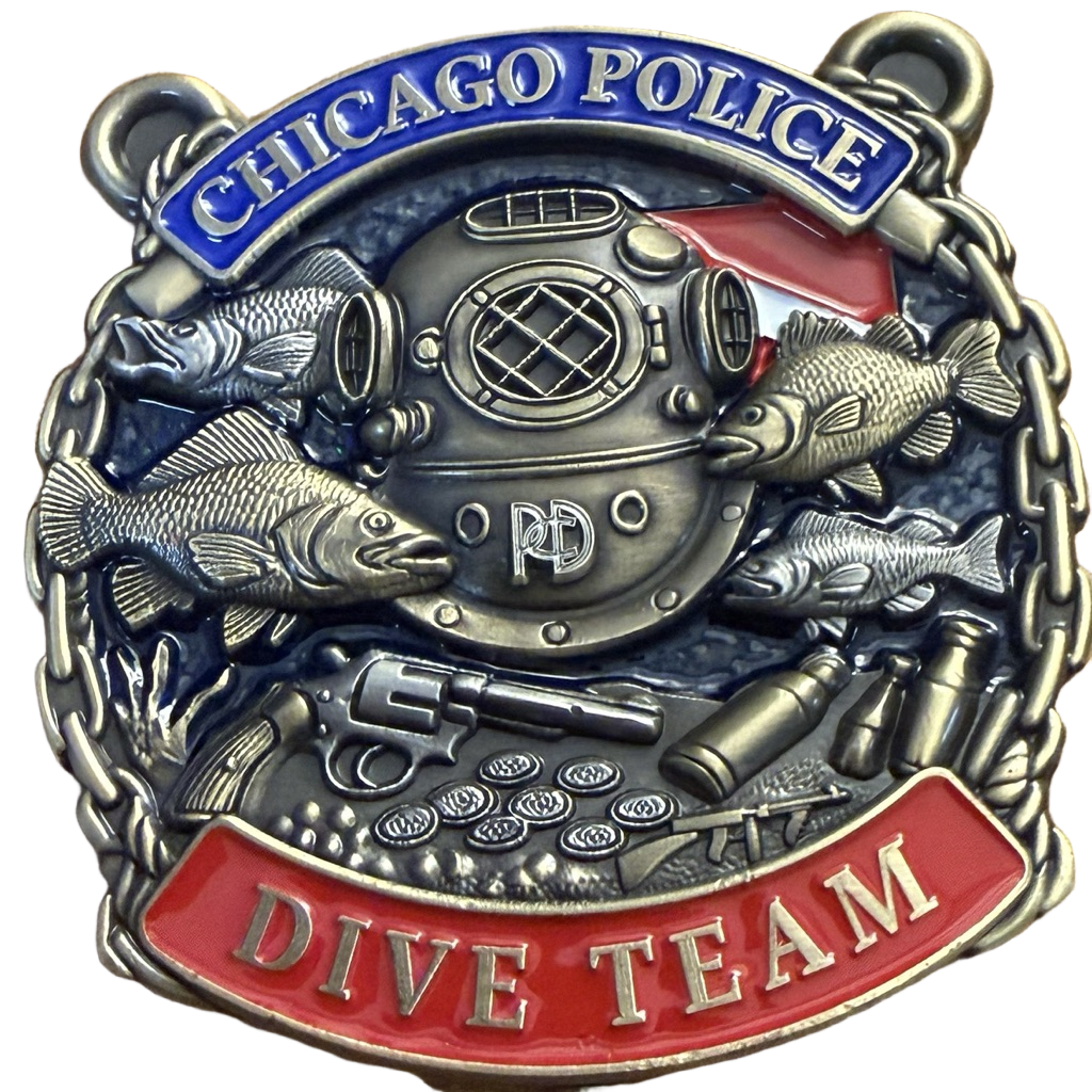 Chicago Police Department Marine Unit Dive Team — back