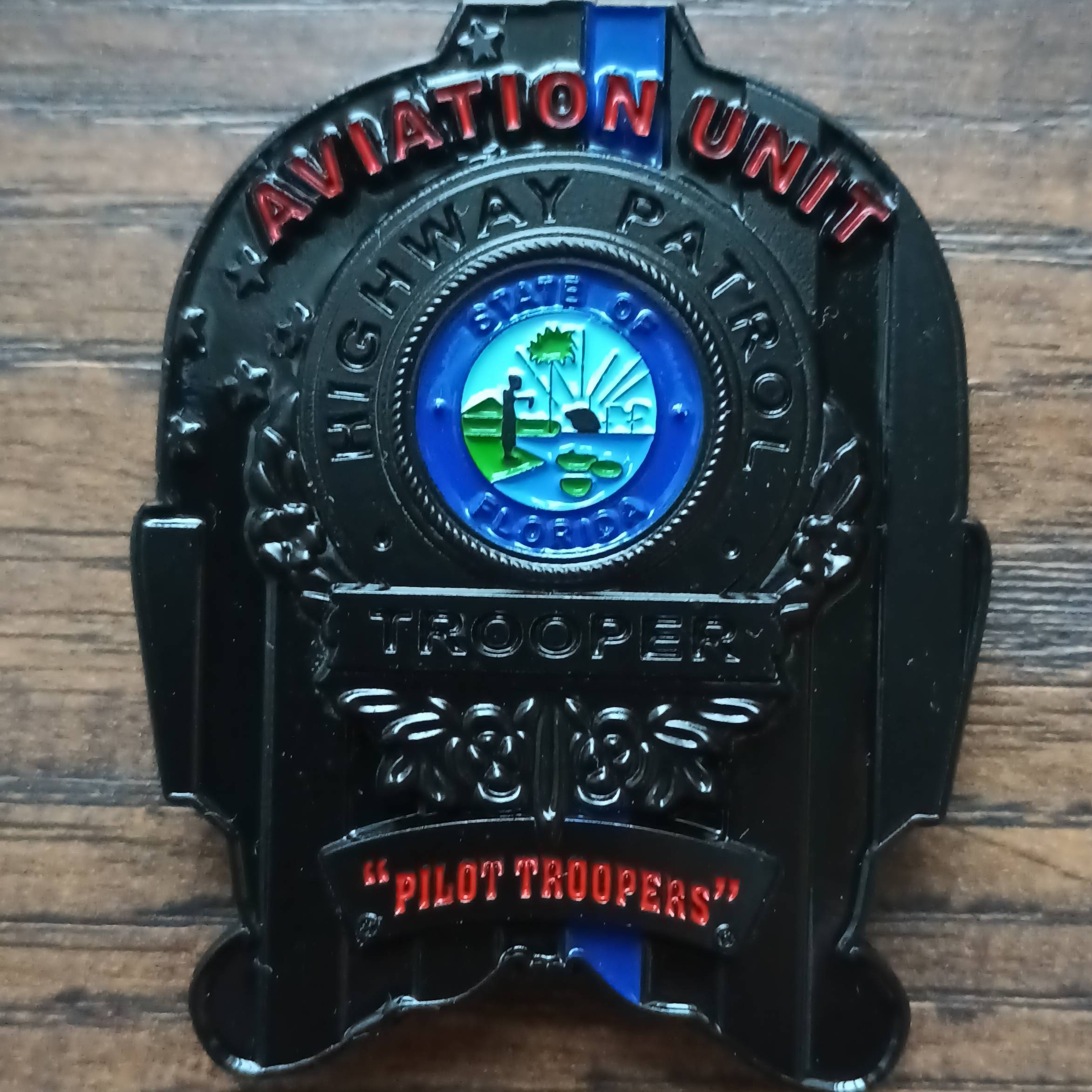 FHP Aviation Unit Pilot Trooper (Blackout Variant) — back