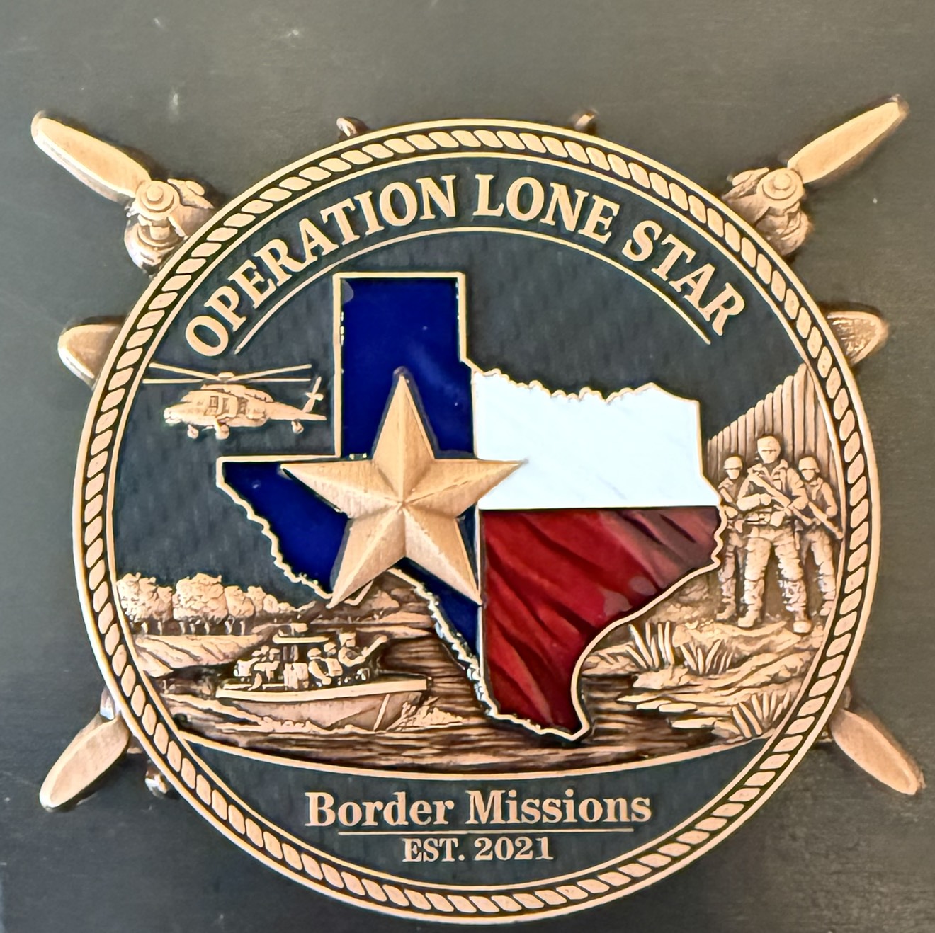 Texas Department of Public Safety Drone Unit Operation Lone Star — back