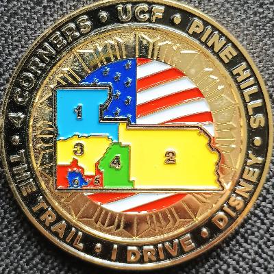 OCSO 1 of 7 coin set (Green Variant)