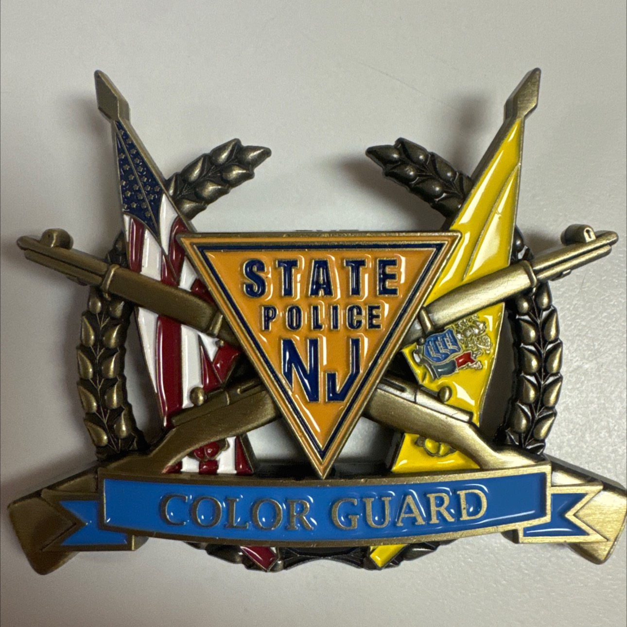 New Jersey State Police Honor Guard — back