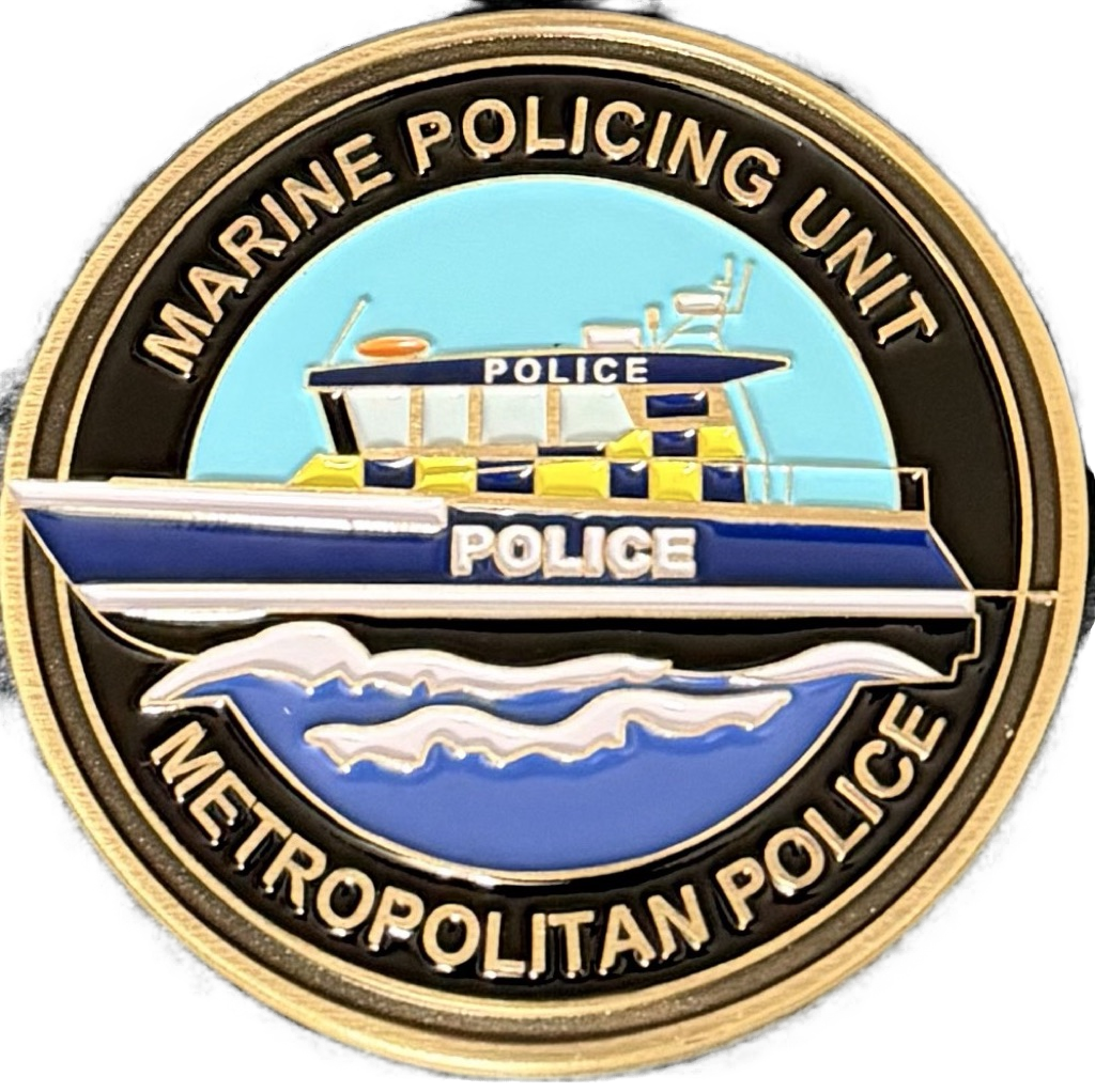 Metropolitan Police Marine Policing Unit Rope Access Search Team — back