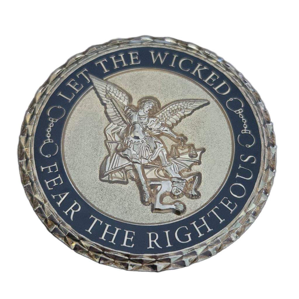 Yarmouth Police Department Cheifs Coin — back