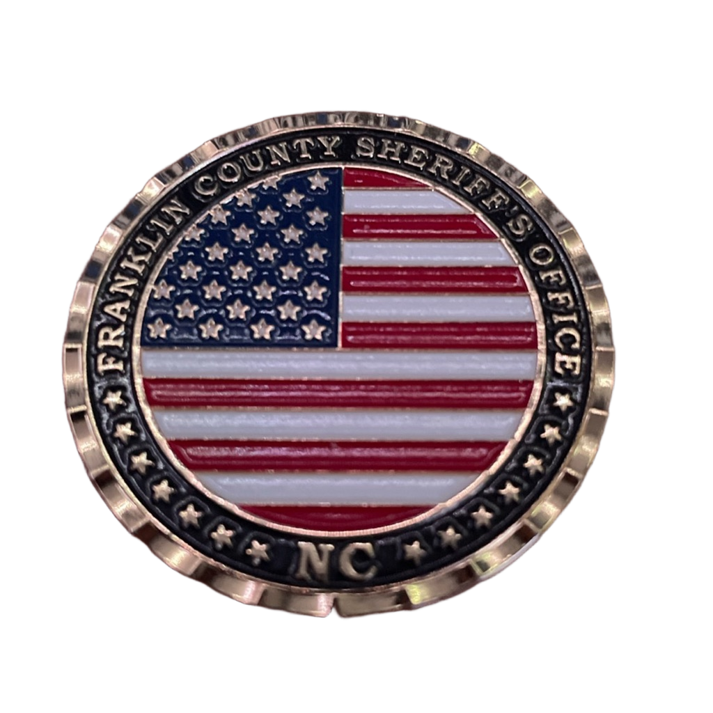 FCSO K. White Base Coin — back