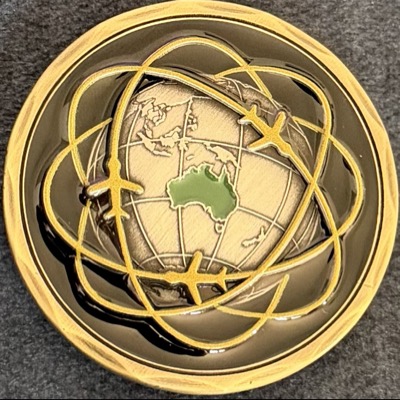 Australian Federal Police Aviation Challenge Coin