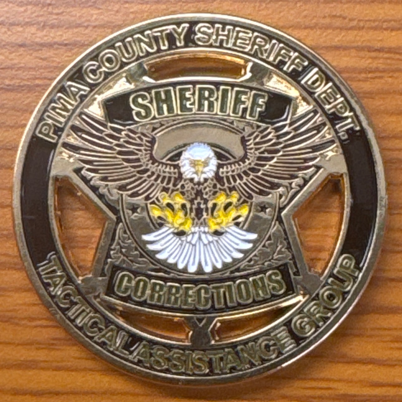 Pima County Sheriff’s Department Tactical Assistance Group — front