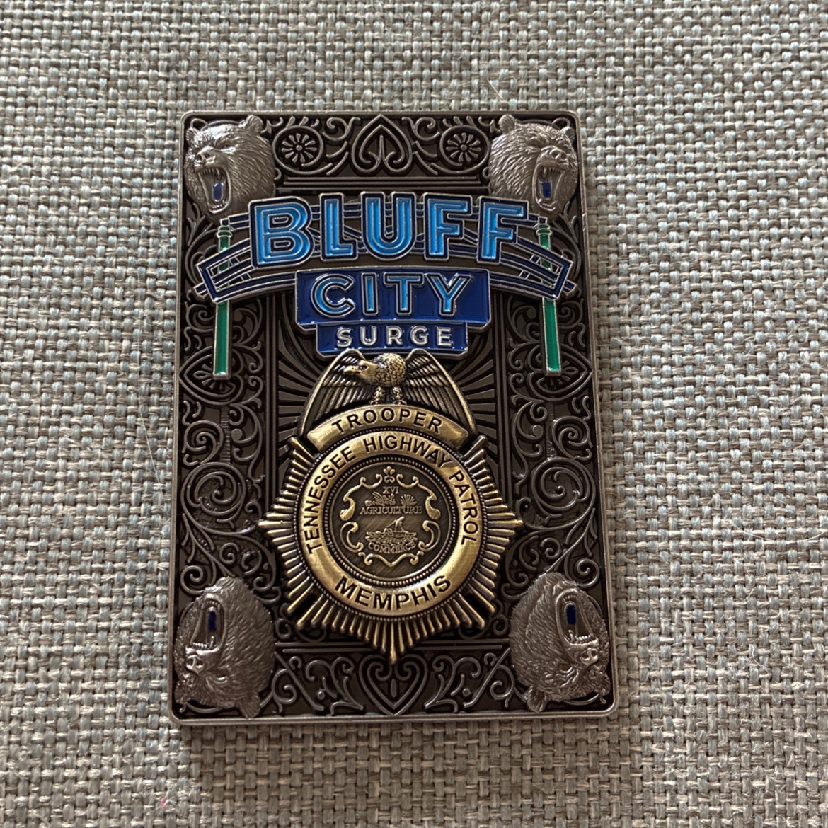 THP - Bluff City Surge Playing Card — front
