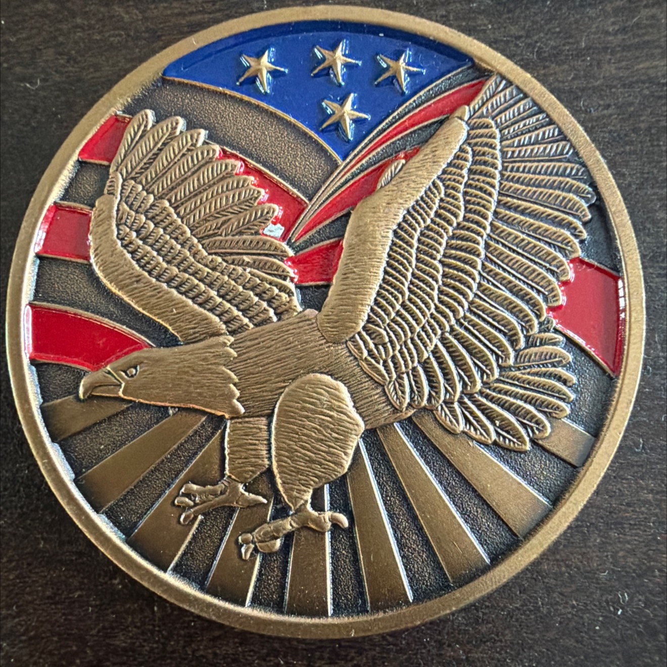 Retirement Coin — back