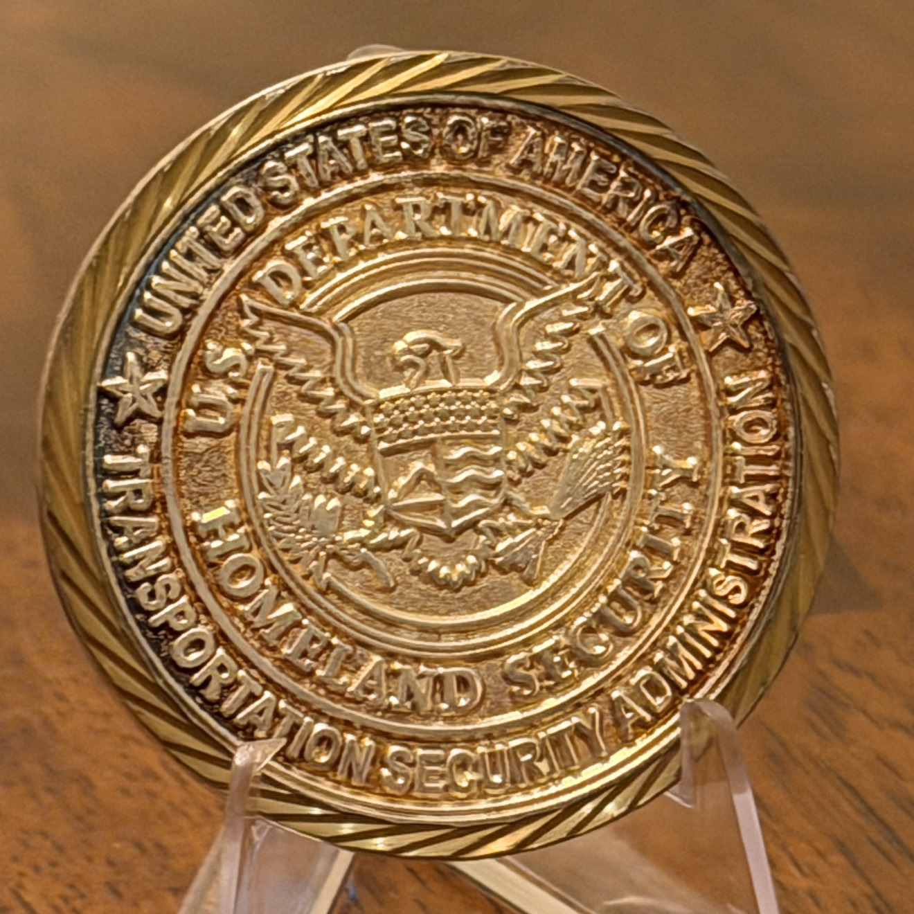 DHS TSA EOD Explosives Specialist — back