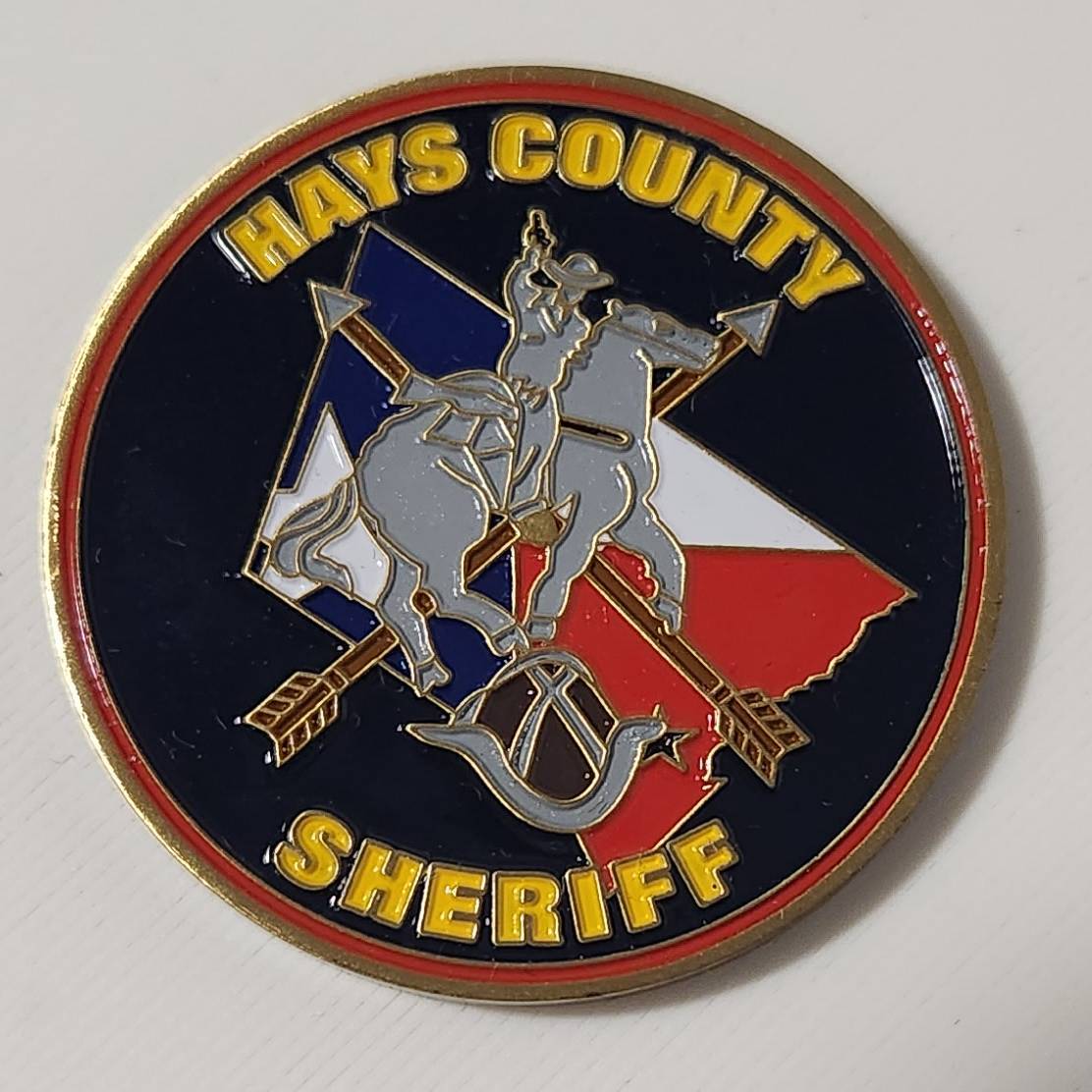 Hays County Sheriff — back