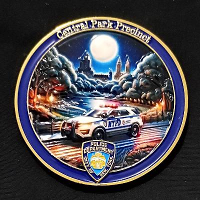Central Park Precinct Challenge Coin