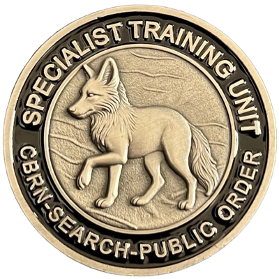 Police Scotland Specialist Training Unit Challenge Coin