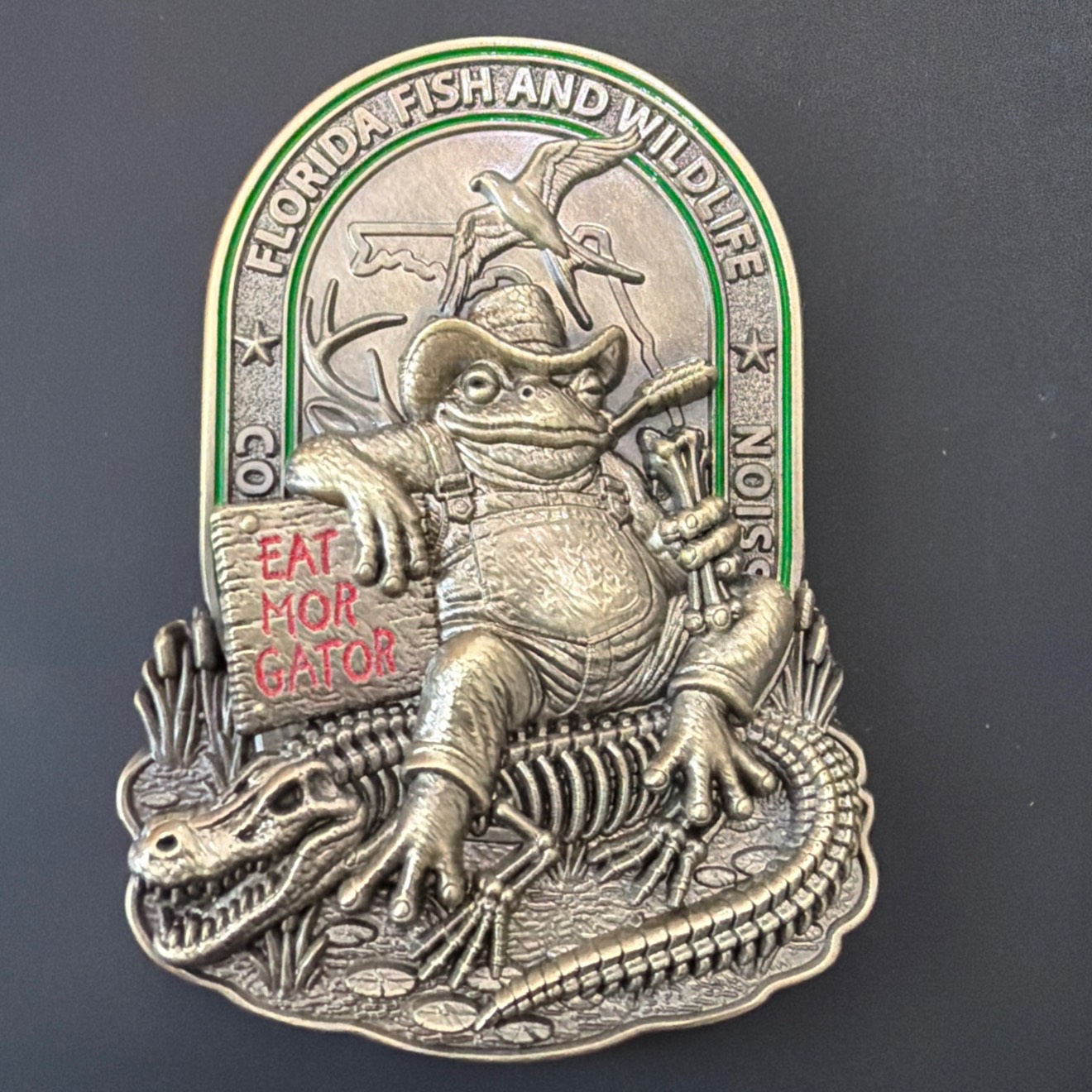 Eat More Gator — front