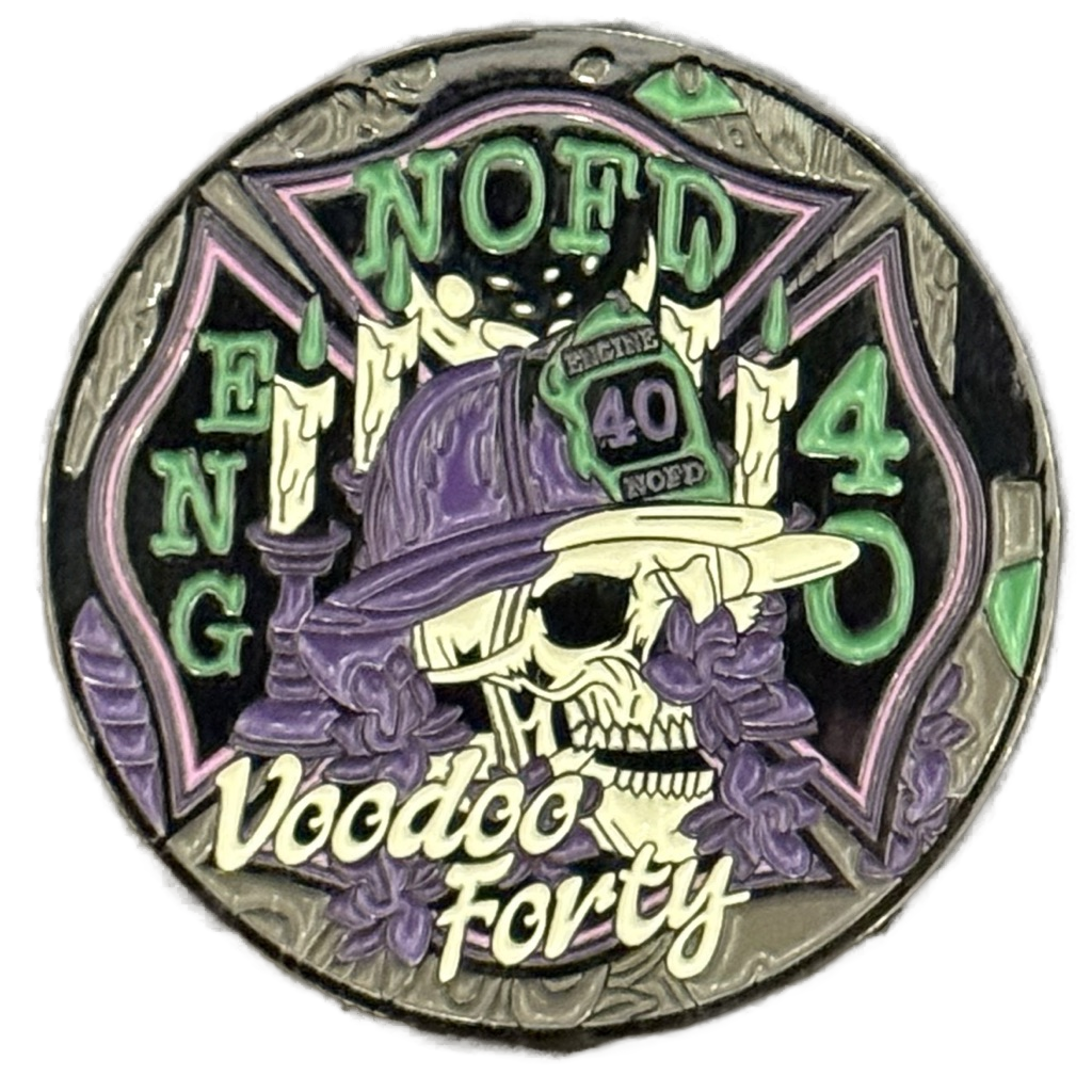New Orleans Fire Department Engine 40 — back