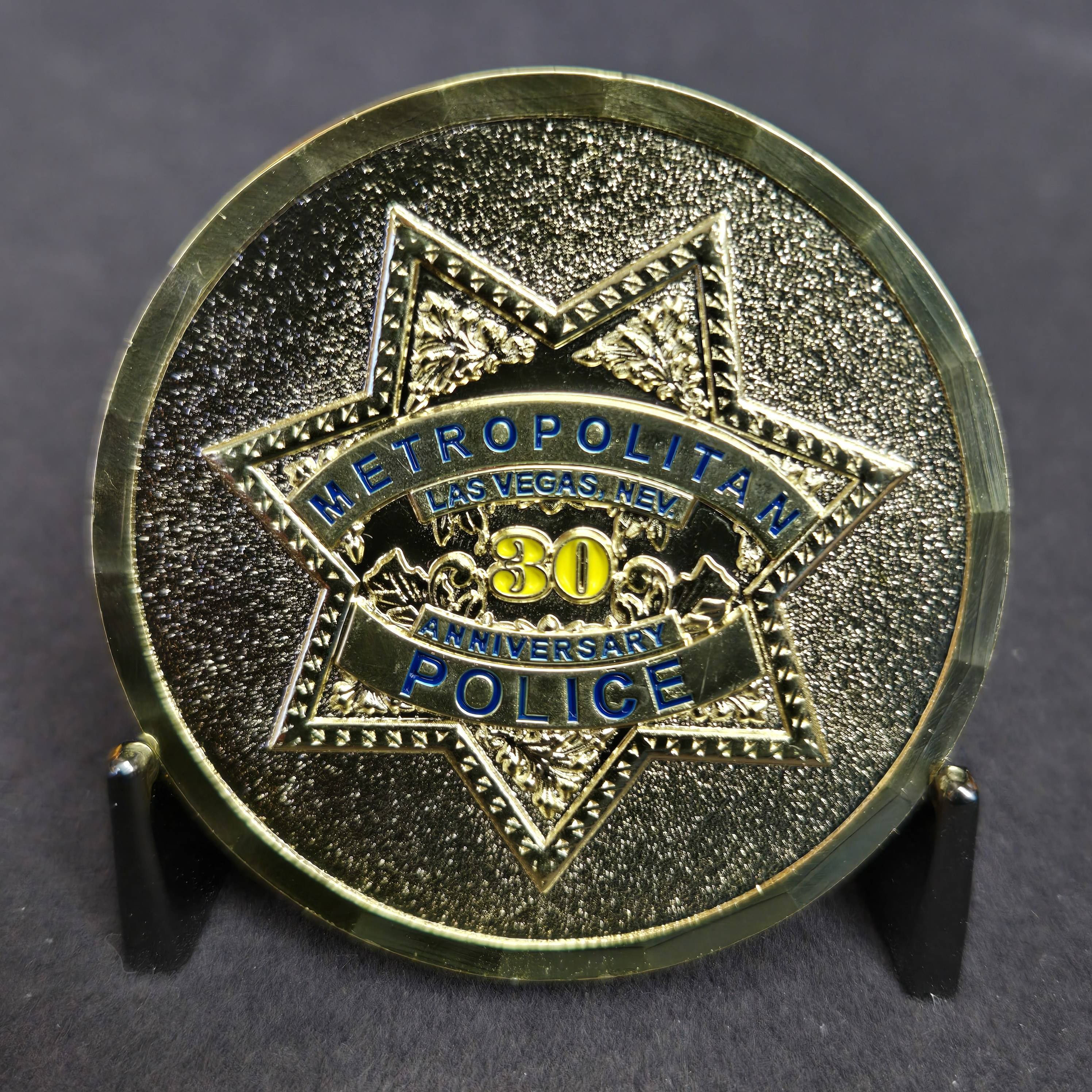 LVMPD 30th Anniversary — back