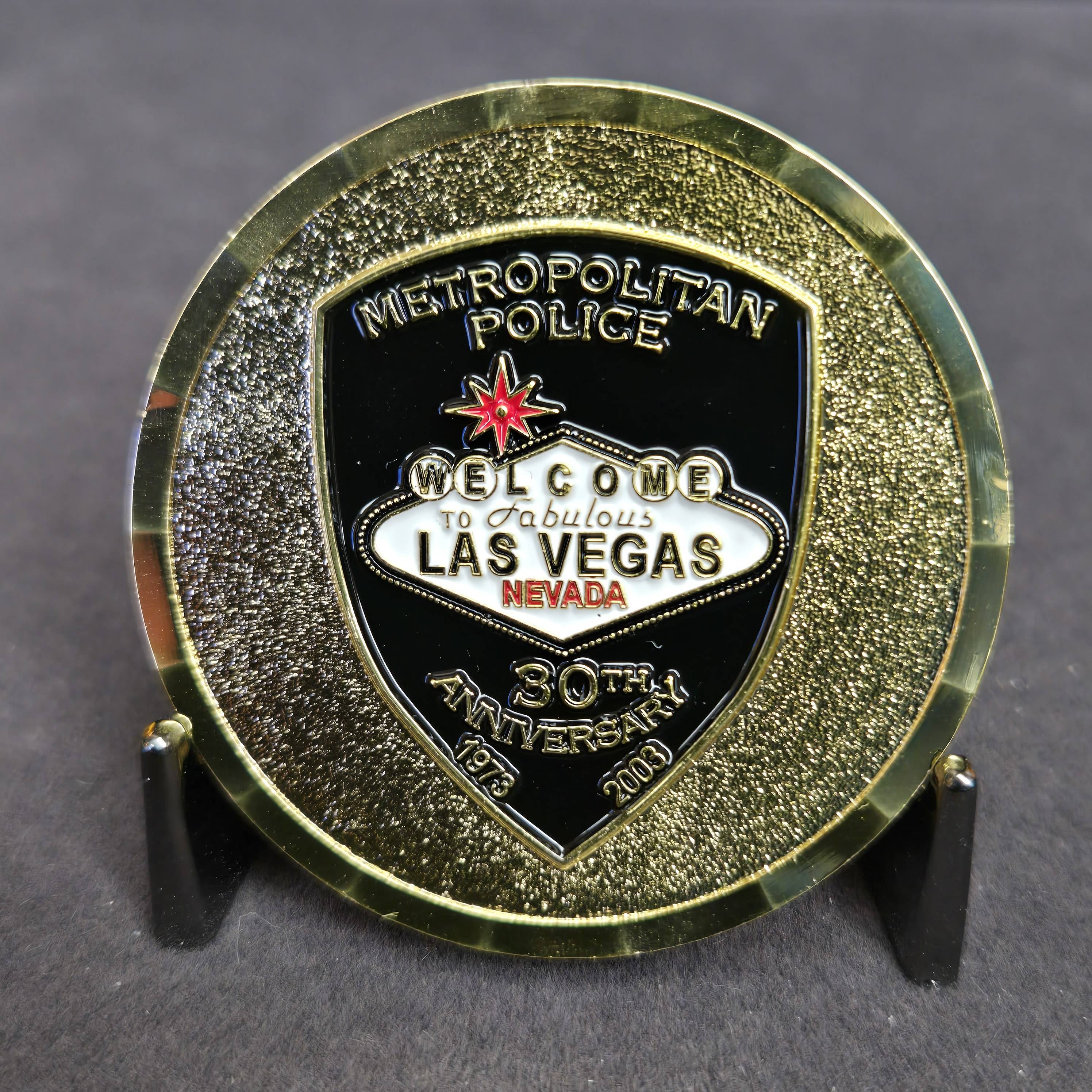 LVMPD 30th Anniversary — front