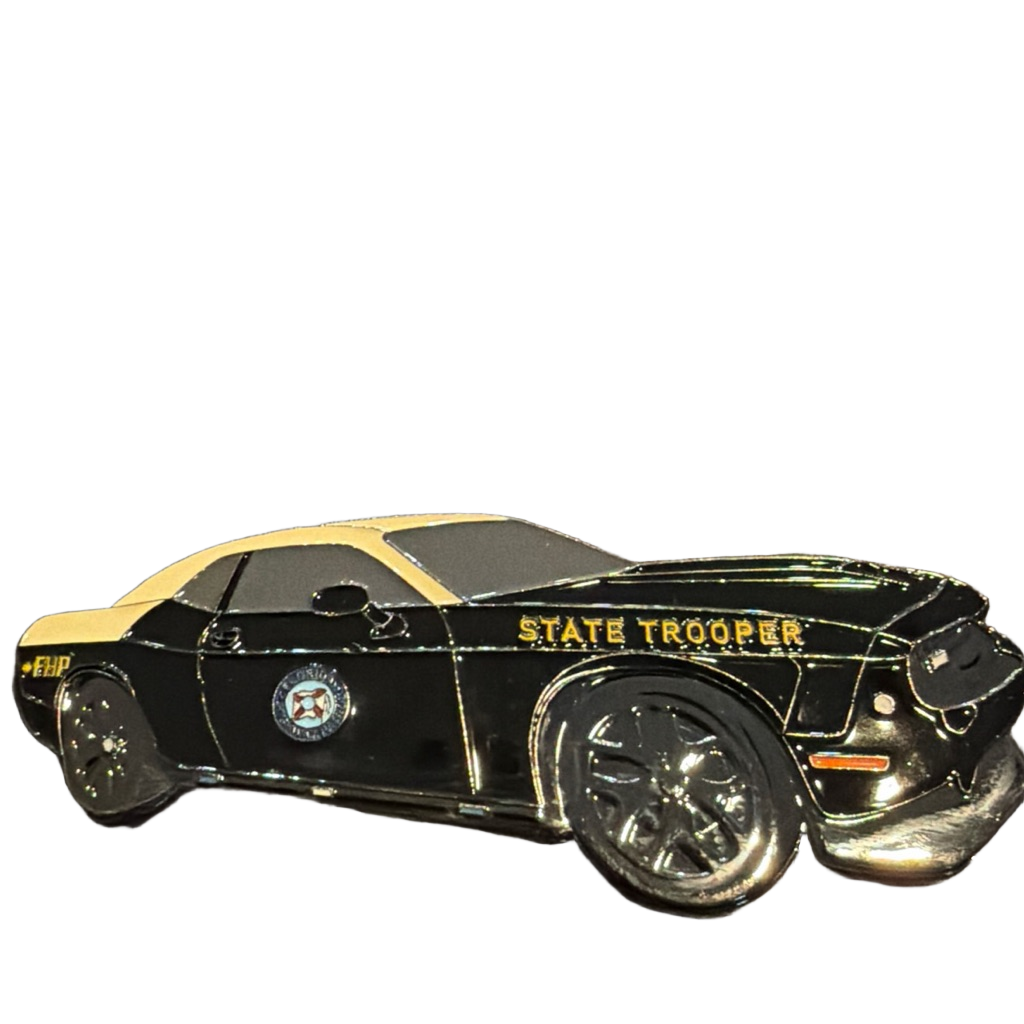 Chevy Florida State Trooper Police Coin — front