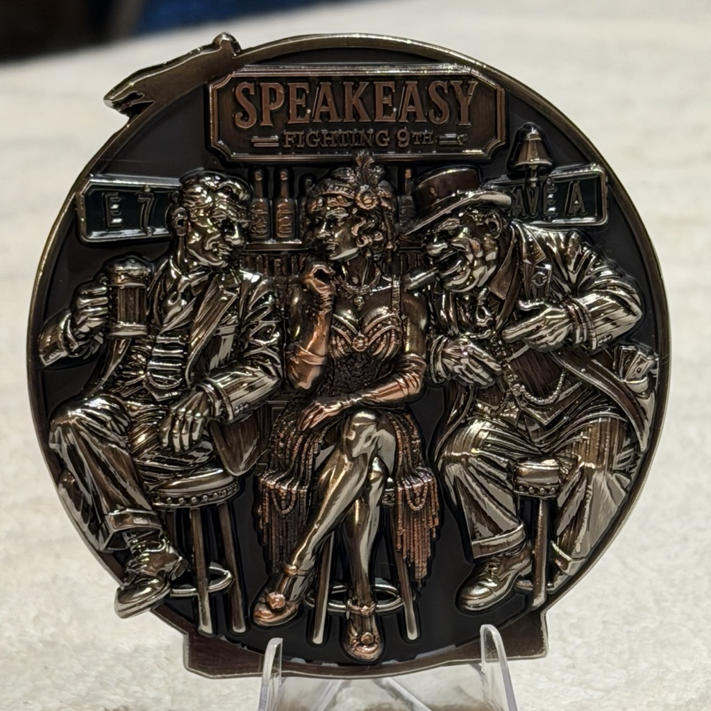NYPD 9th Precinct Speakeasy — front