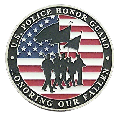 U.S. Police Honor Guard & National Police Memorial Challenge Coin