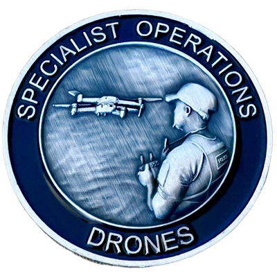 Specialist Operations Drones Challenge Coin