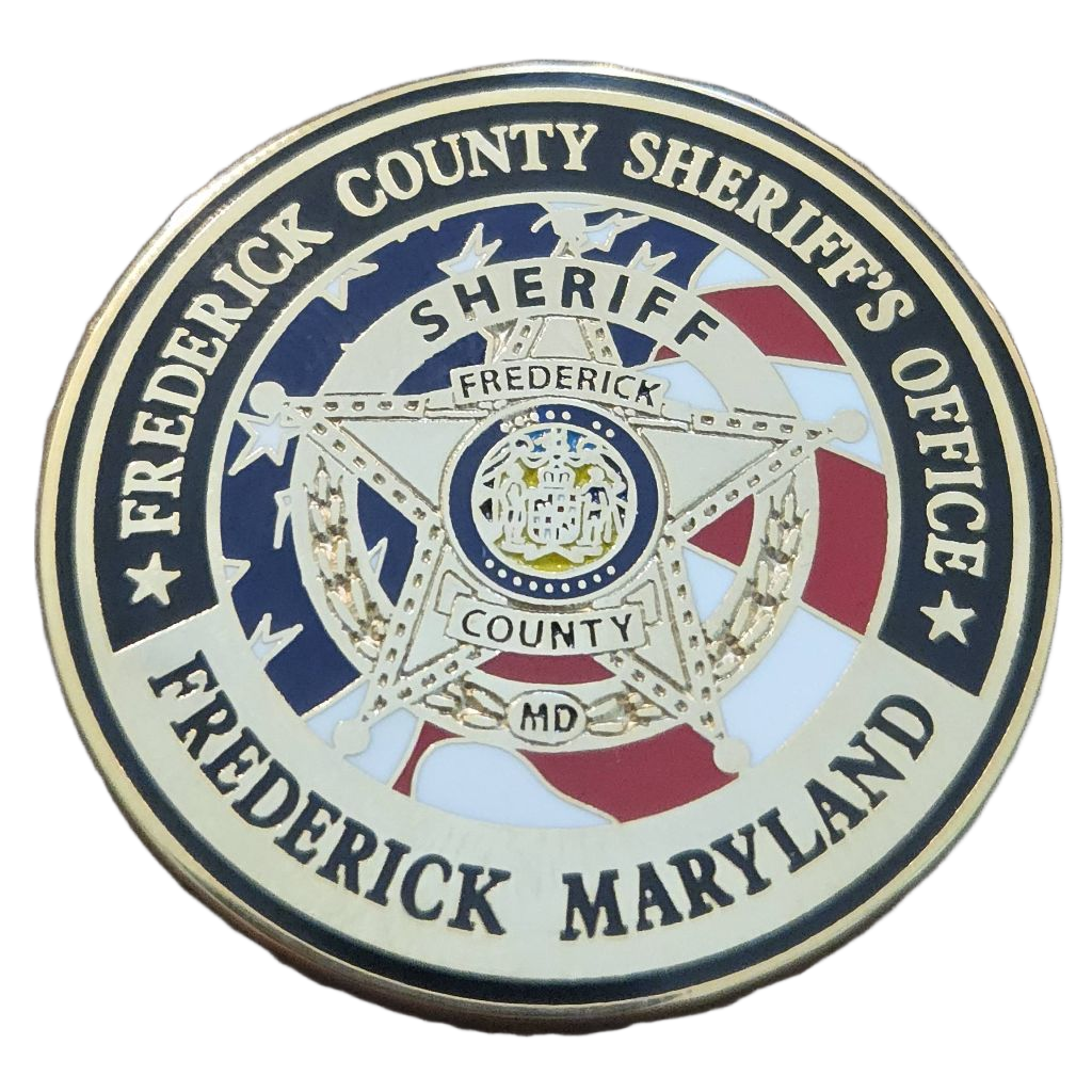 Frederick County Sheriff's Office Coin — front