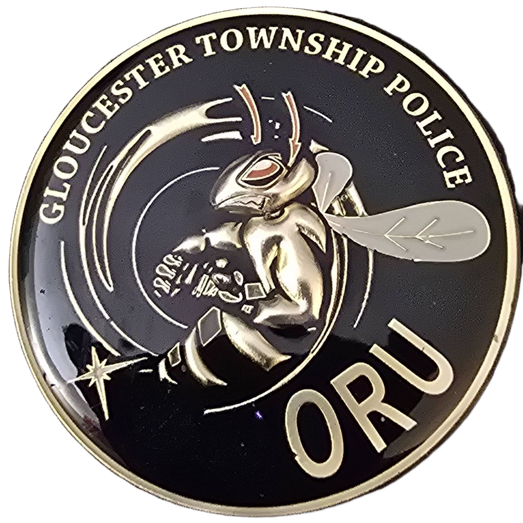 Gloucester township police ORU. — back