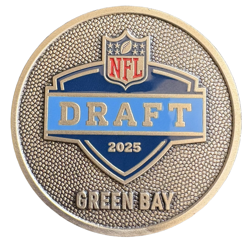 Brown County Sheriff’s Office NFL Draft Coin — back