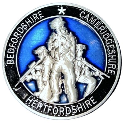 Bedfordshire Cambridgeshire Hertfordshire Armed Policing Unit Challenge Coin