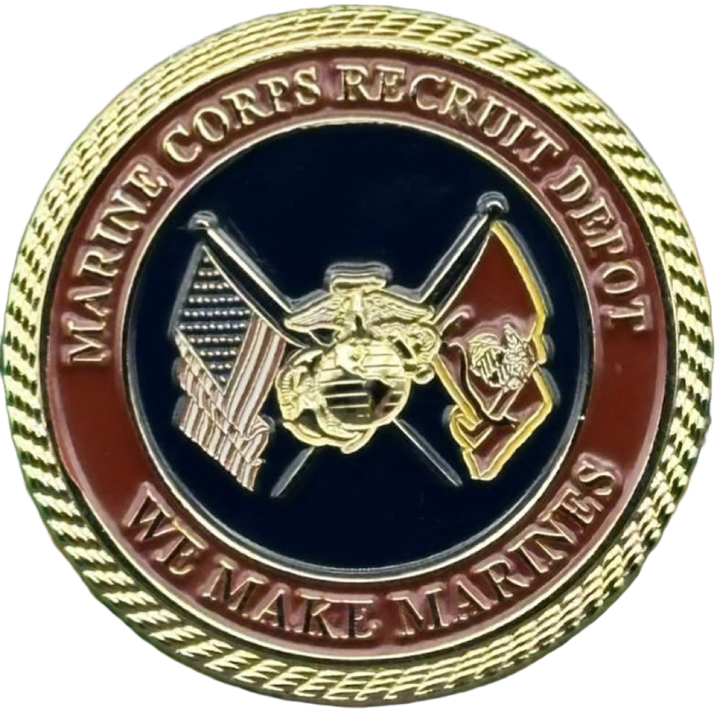 Parris Island, South Carolina MARINE CORPS DEPOT WE MAKE MARINES — back