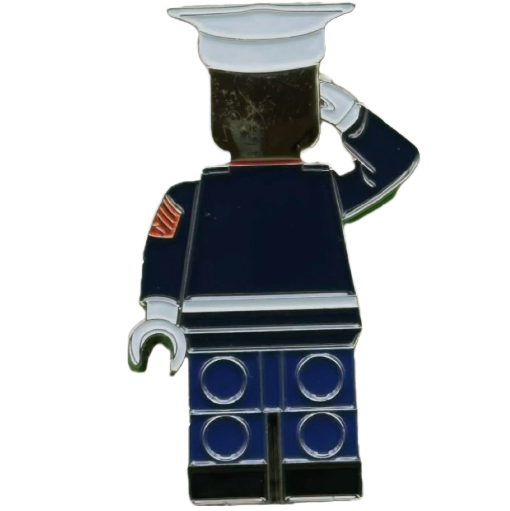 Lego Marine Sergeant — back
