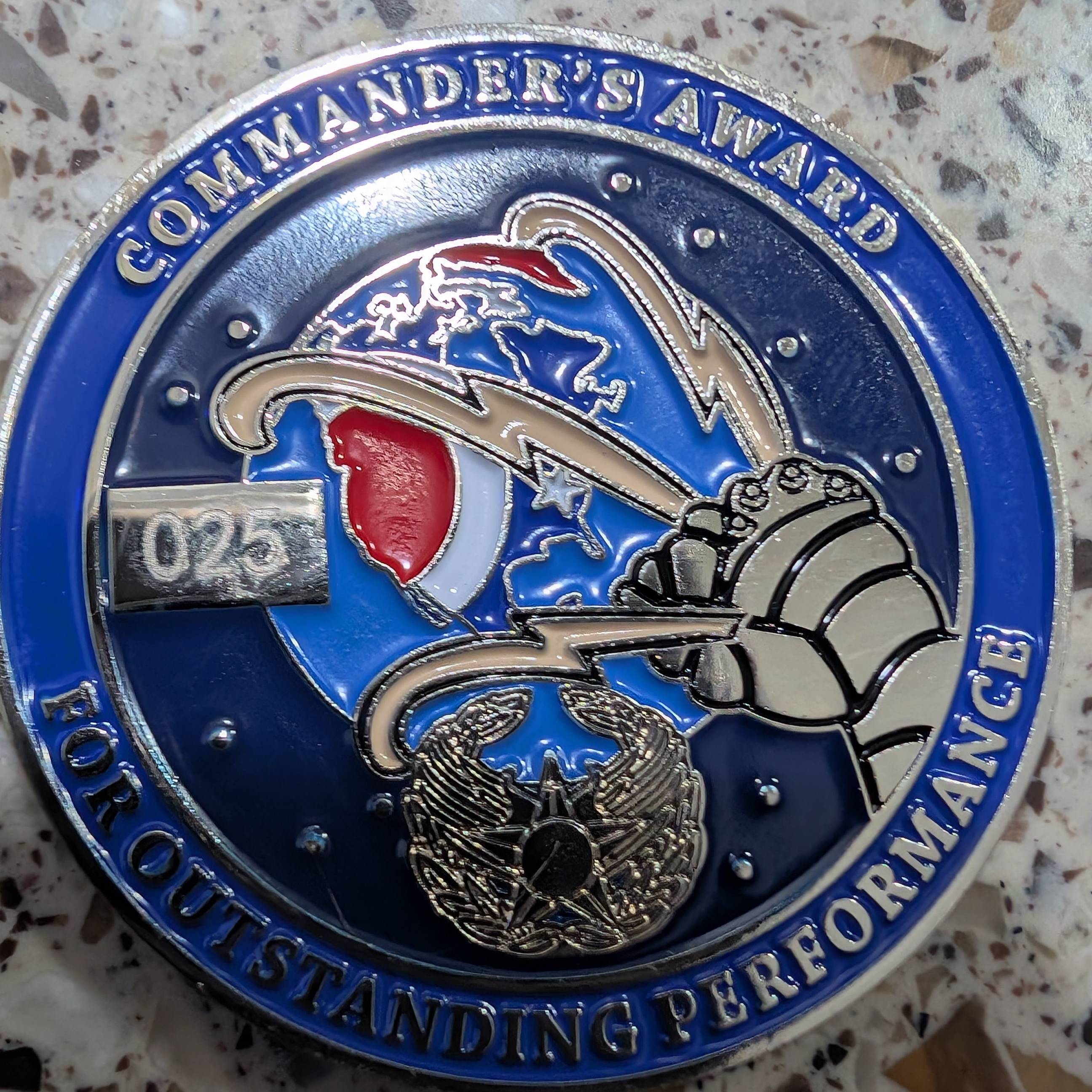 Commanders Award #025 — front