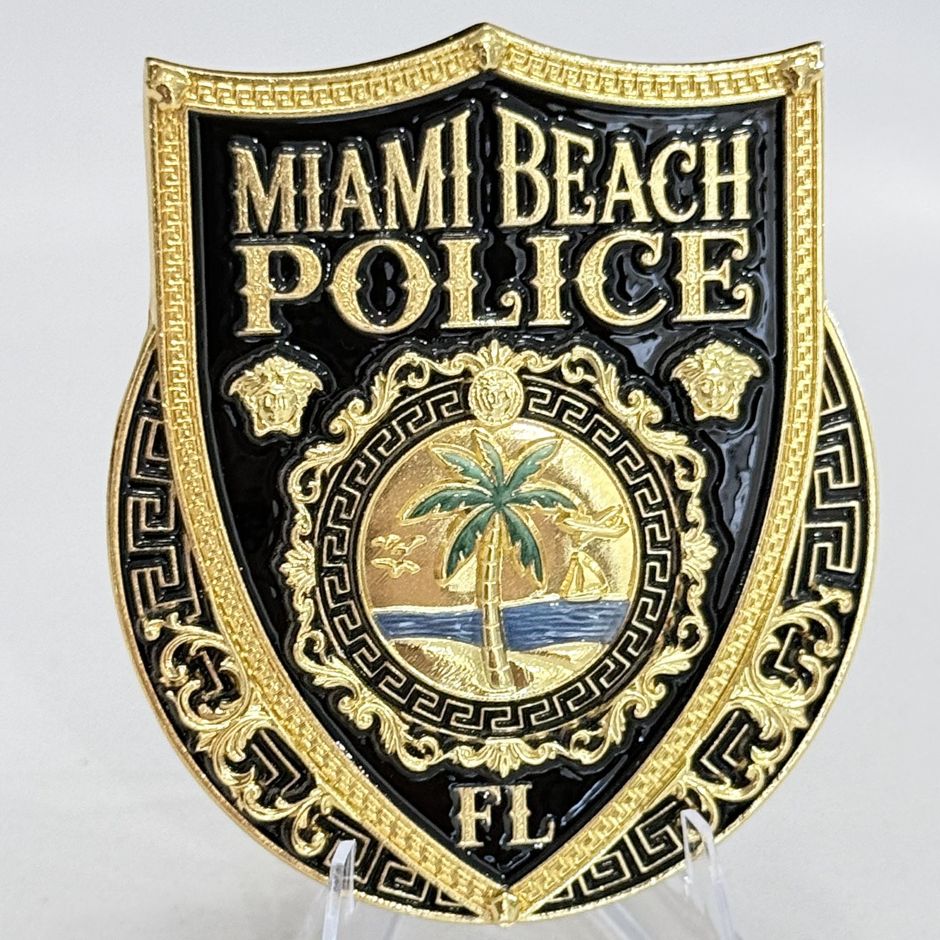 Miami Beach Police Versace Black Variant — front