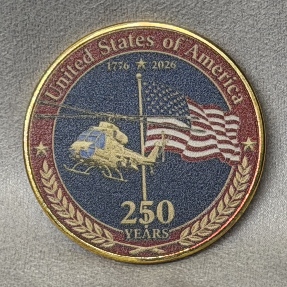 250 USA — front