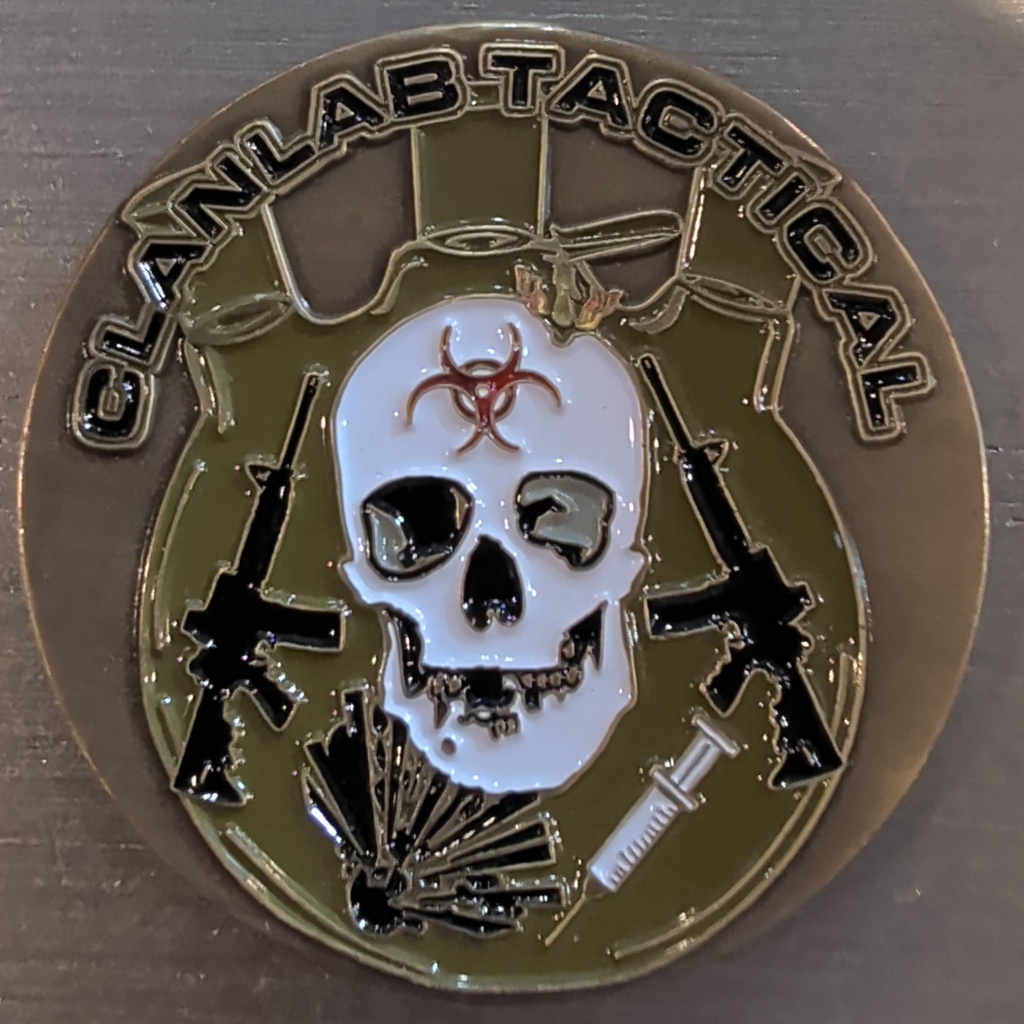 DEA Clandestine Labs Tactical — back