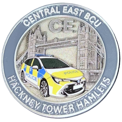 Metropolitan Police Central East BCU Challenge Coin