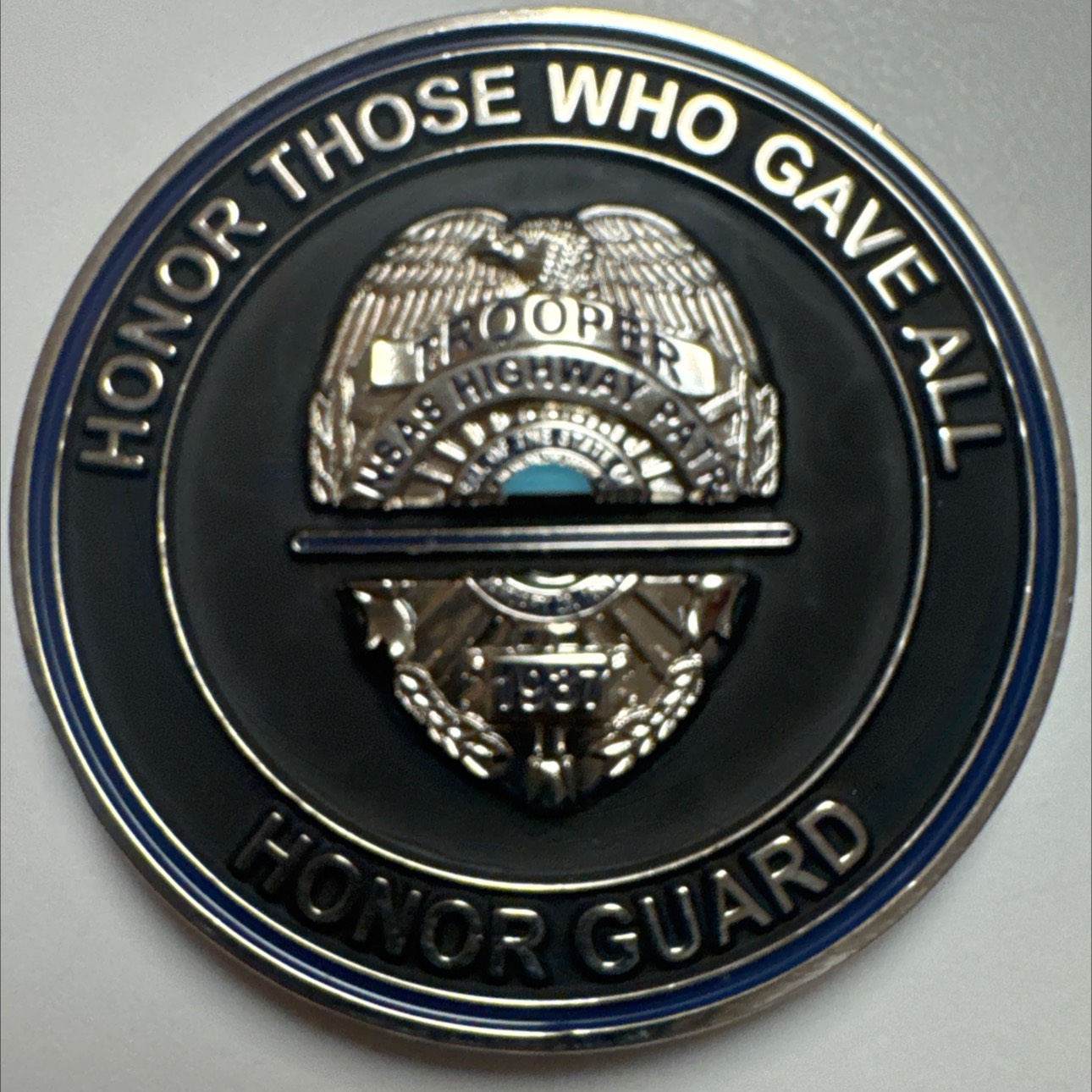 Kansas Highway Patrol Honor Guard — back