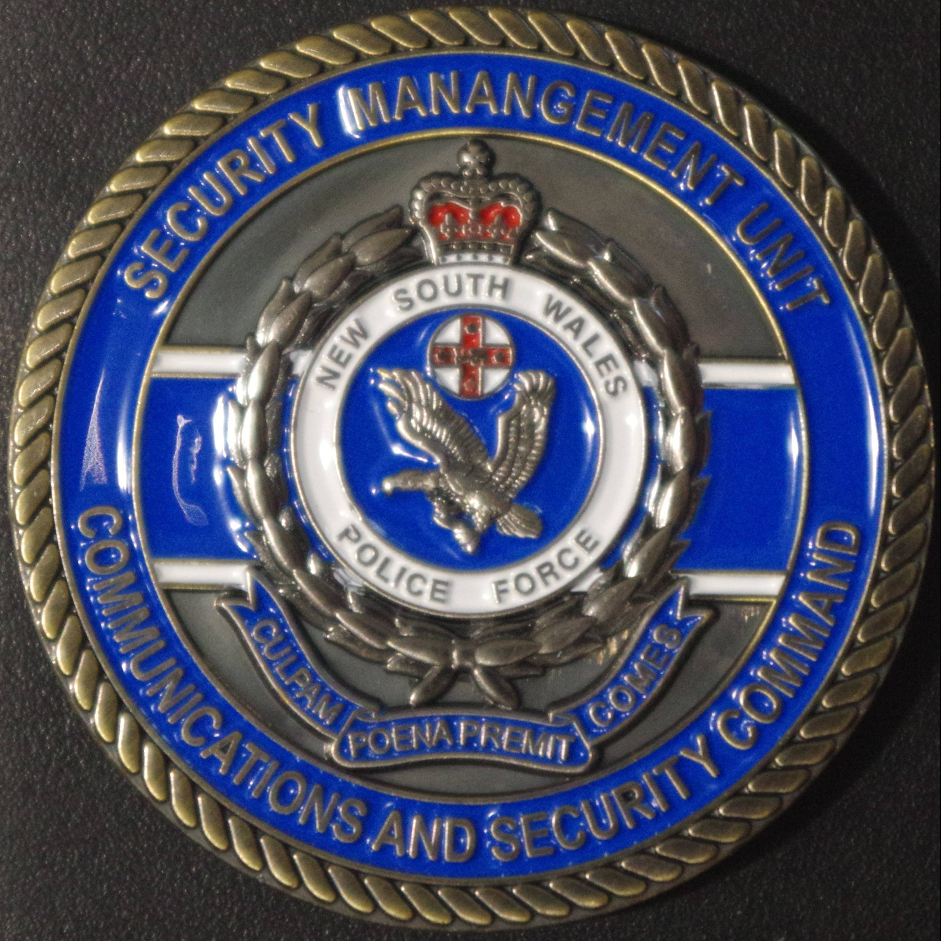 Special Constable Communications & Security Commanf — front