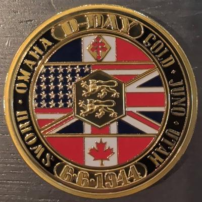 Allies D-Day Coin