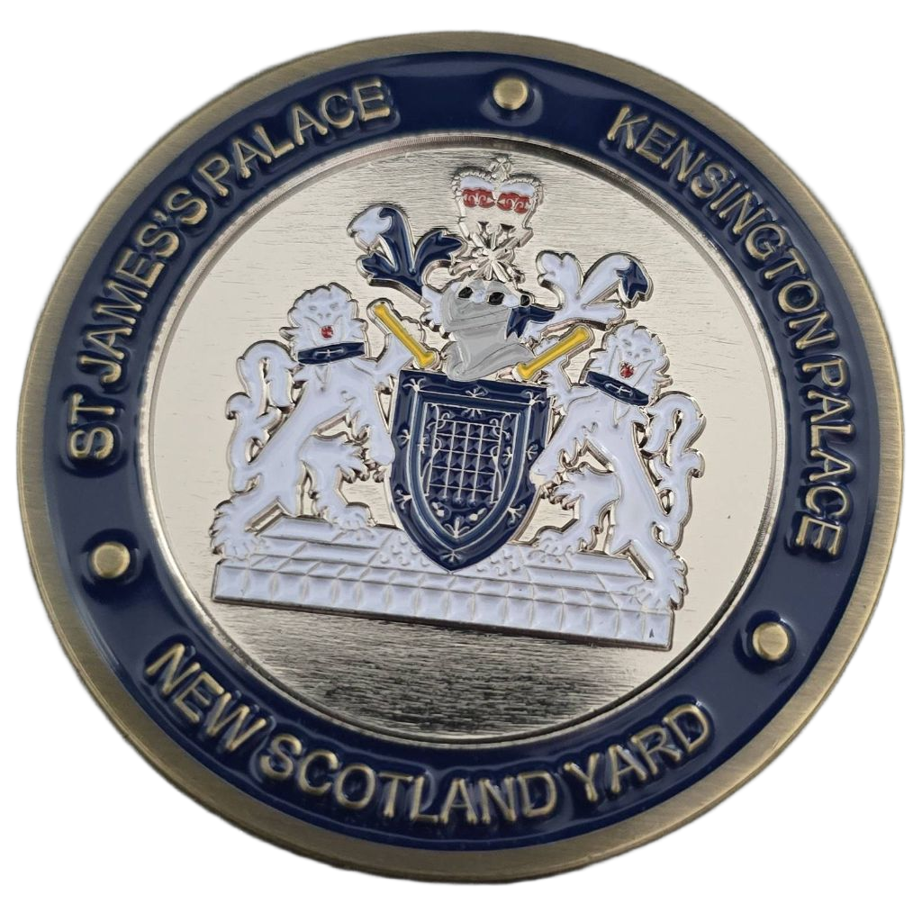 St James Palace & Kensington Palace Challenge Coin — front