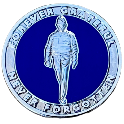 Forever Grateful Never Forgotten Challenge Coin
