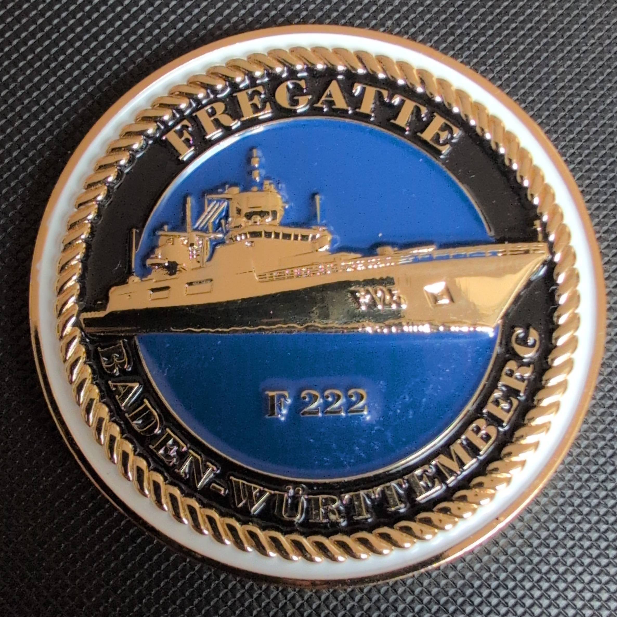 Fregatte Baden-Württemberg F222 — front