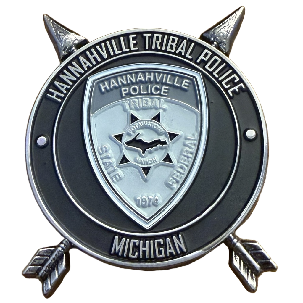 Hannahville, MI Tribal Police — back