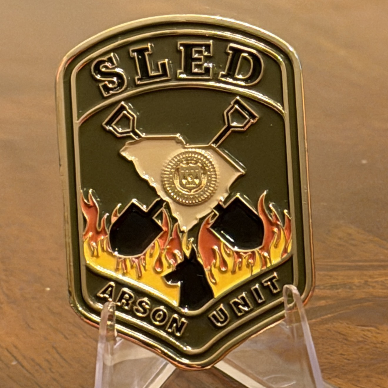 SLED Arson — front