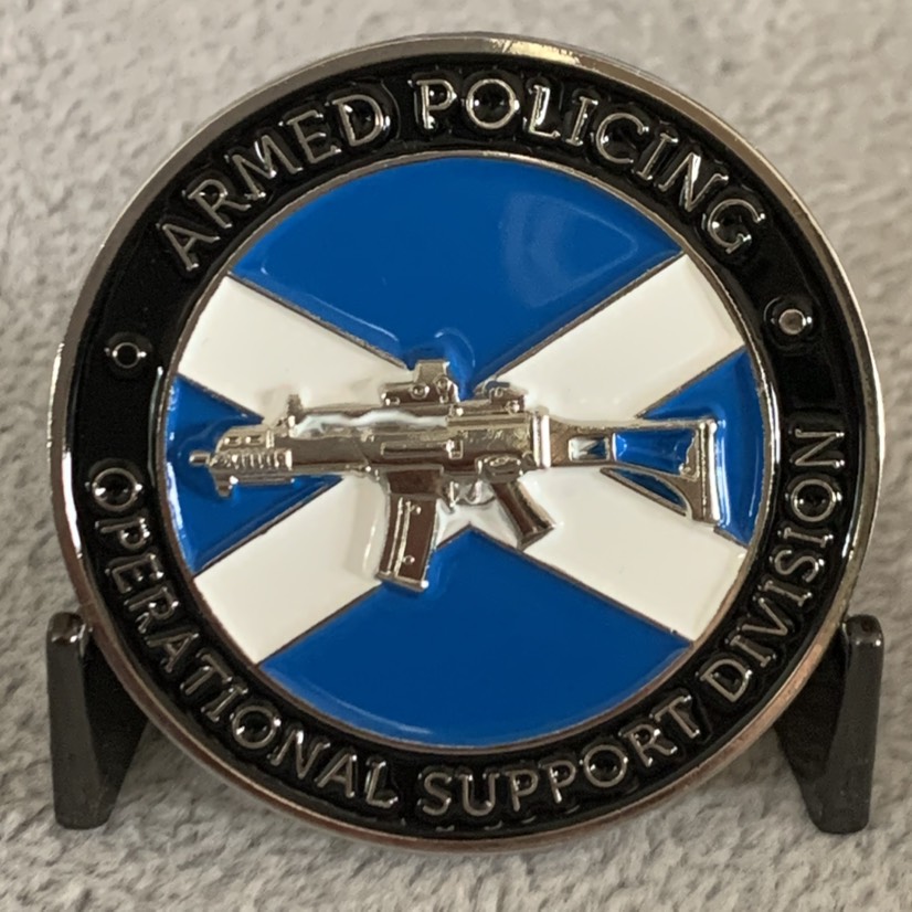 Police Scotland Firearms Unit — back